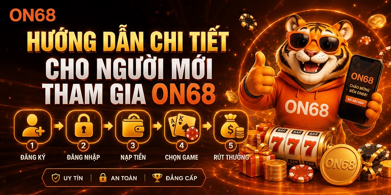 Hướng dẫn các bước săn thưởng tại ON68 on68